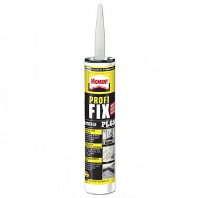 МОМЕНТ Монтажно лепило 300 мл. Profi fix PL60